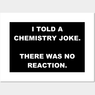 chemistry joke Posters and Art